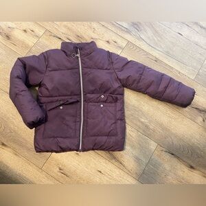 H&M Kids purple puffer Jacket